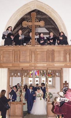 book a wedding choir uk, professional choir