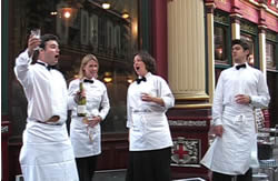 AKA Singing Waiters for Hire UK