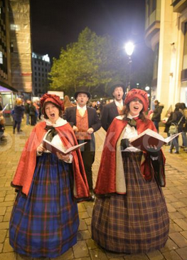 Victorian carollers hire uk